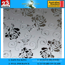 3-6mm Am-68 Decorative Acid Etched Frosted Art Architectural Mirror